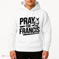 Pray For Francis: Inspirational Pope Francis Hoodie thumb 2