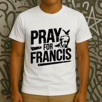 Pray For Francis: Inspirational Pope Francis T-Shirt thumb 3