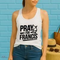Pray For Francis: Inspirational Pope Francis Women's Tank Top thumb 2