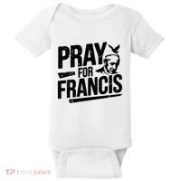 Pray For Francis: Inspirational Pope Francis Baby Bodysuit thumb 0