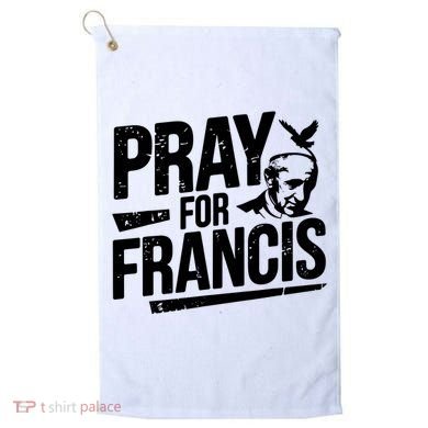 Pray For Francis: Inspirational Pope Francis Golf Towel