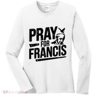 Pray For Francis: Inspirational Pope Francis Women's Long Sleeve Shirt thumb 0