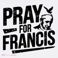 Pray For Francis: Inspirational Pope Francis Kids Sweatshirt thumb 2