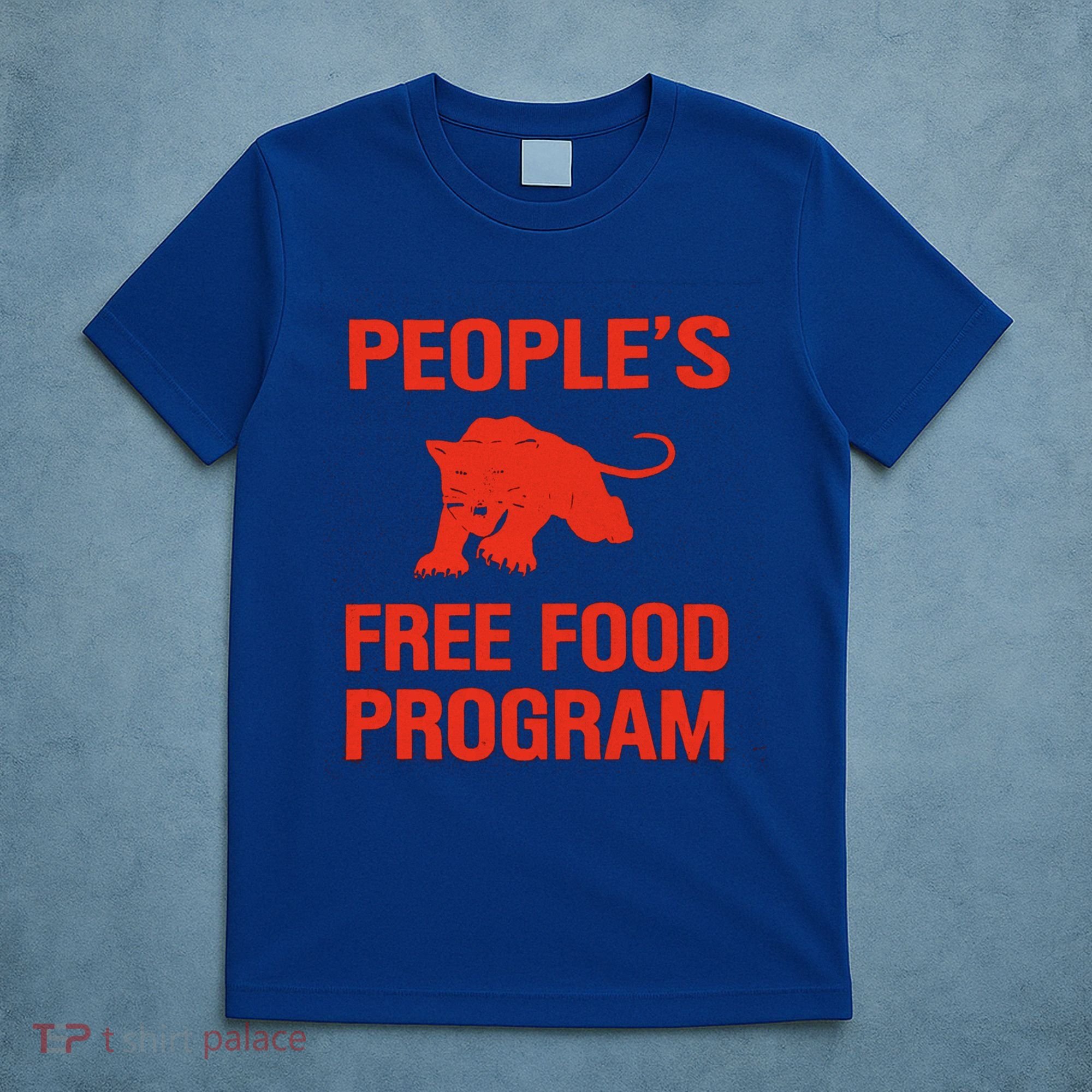 Peoples Free Food Program Vintage Social Justice Gift T-Shirt