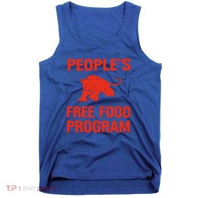 Peoples Free Food Program Vintage Social Justice Gift Tank Top