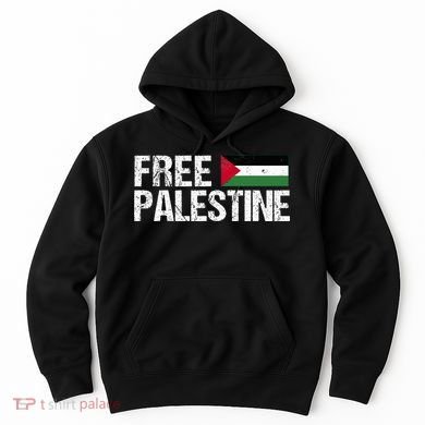 Palestine Flag Free Palestine Hoodie