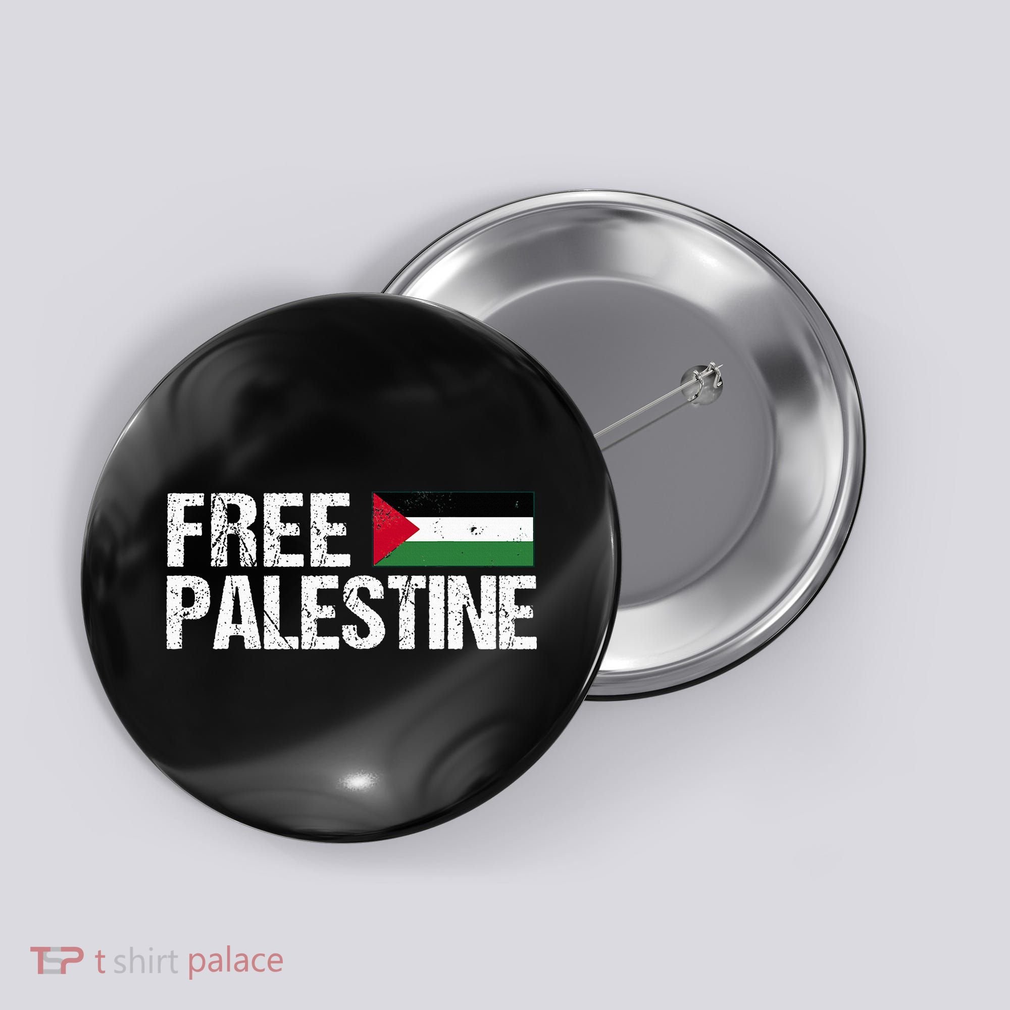 Palestine Flag Free Palestine Button