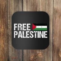 Palestine Flag Free Palestine Coaster thumb 0