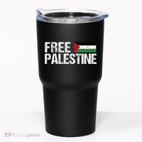 Palestine Flag Free Palestine Tumbler thumb 0