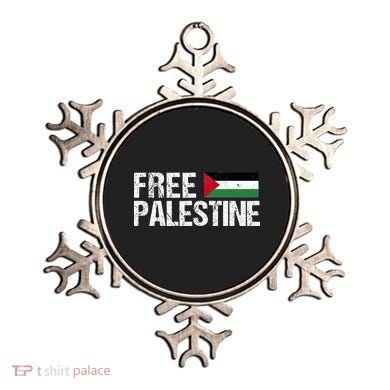 Palestine Flag Free Palestine Ornament