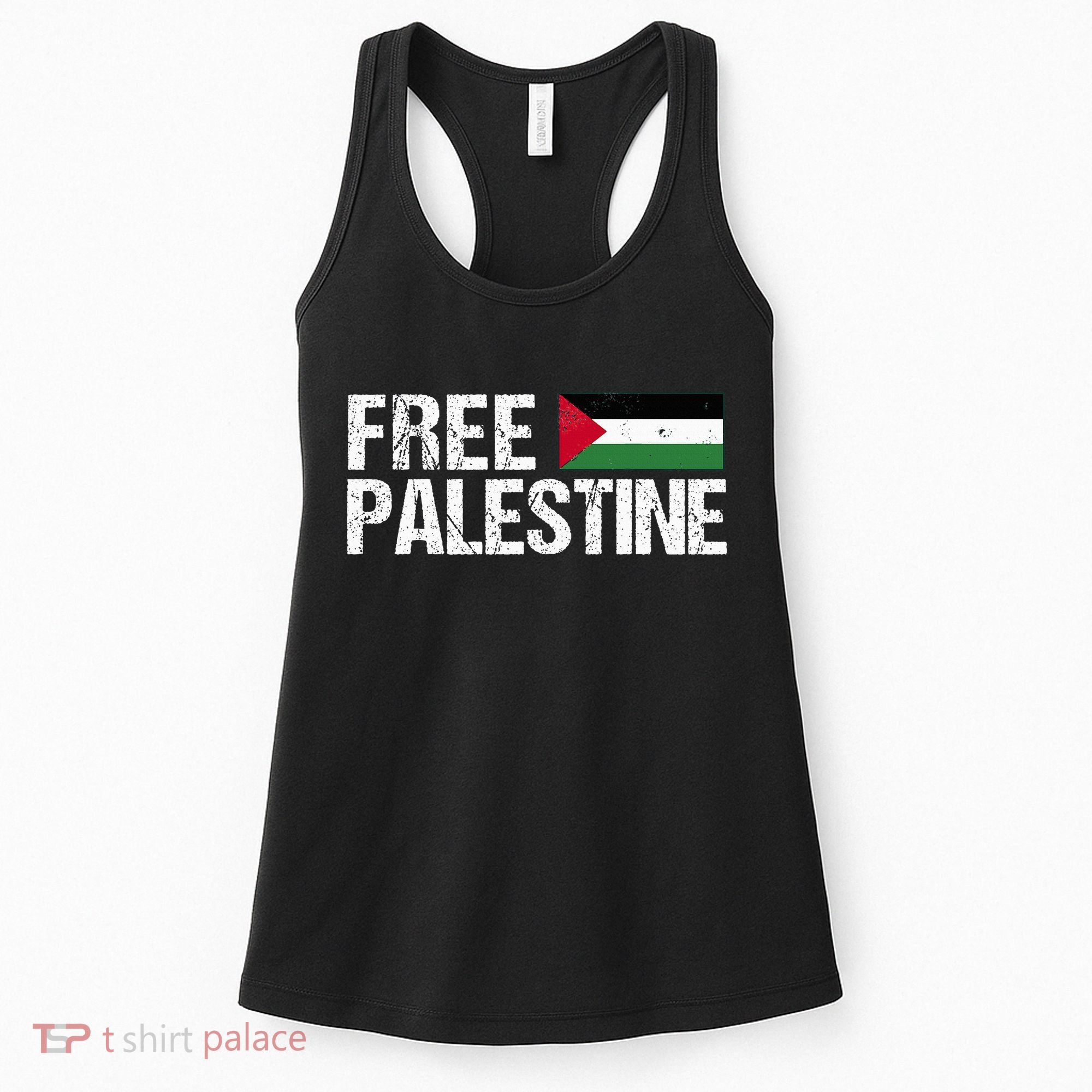 Palestine Flag Free Palestine Women's Tank Top