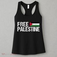Palestine Flag Free Palestine Women's Tank Top thumb 3