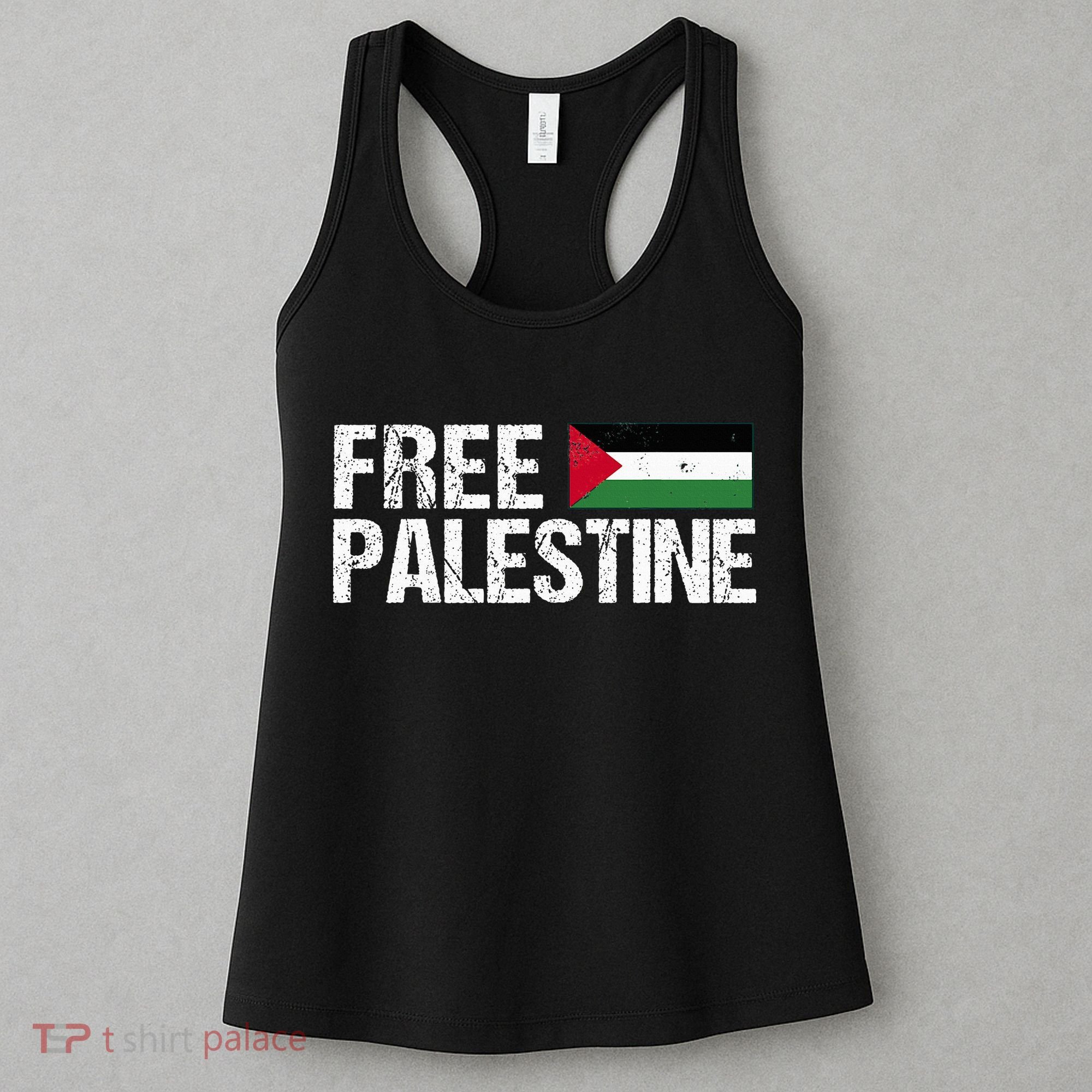 Palestine Flag Free Palestine Women's Tank Top
