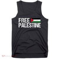 Palestine Flag Free Palestine Tank Top thumb 0