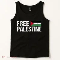 Palestine Flag Free Palestine Tank Top thumb 2