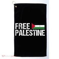 Palestine Flag Free Palestine Golf Towel thumb 0