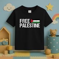 Palestine Flag Free Palestine Toddler T-Shirt thumb 3