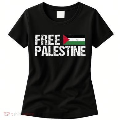 Palestine Flag Free Palestine Women's T-Shirt