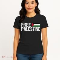 Palestine Flag Free Palestine Women's T-Shirt thumb 4