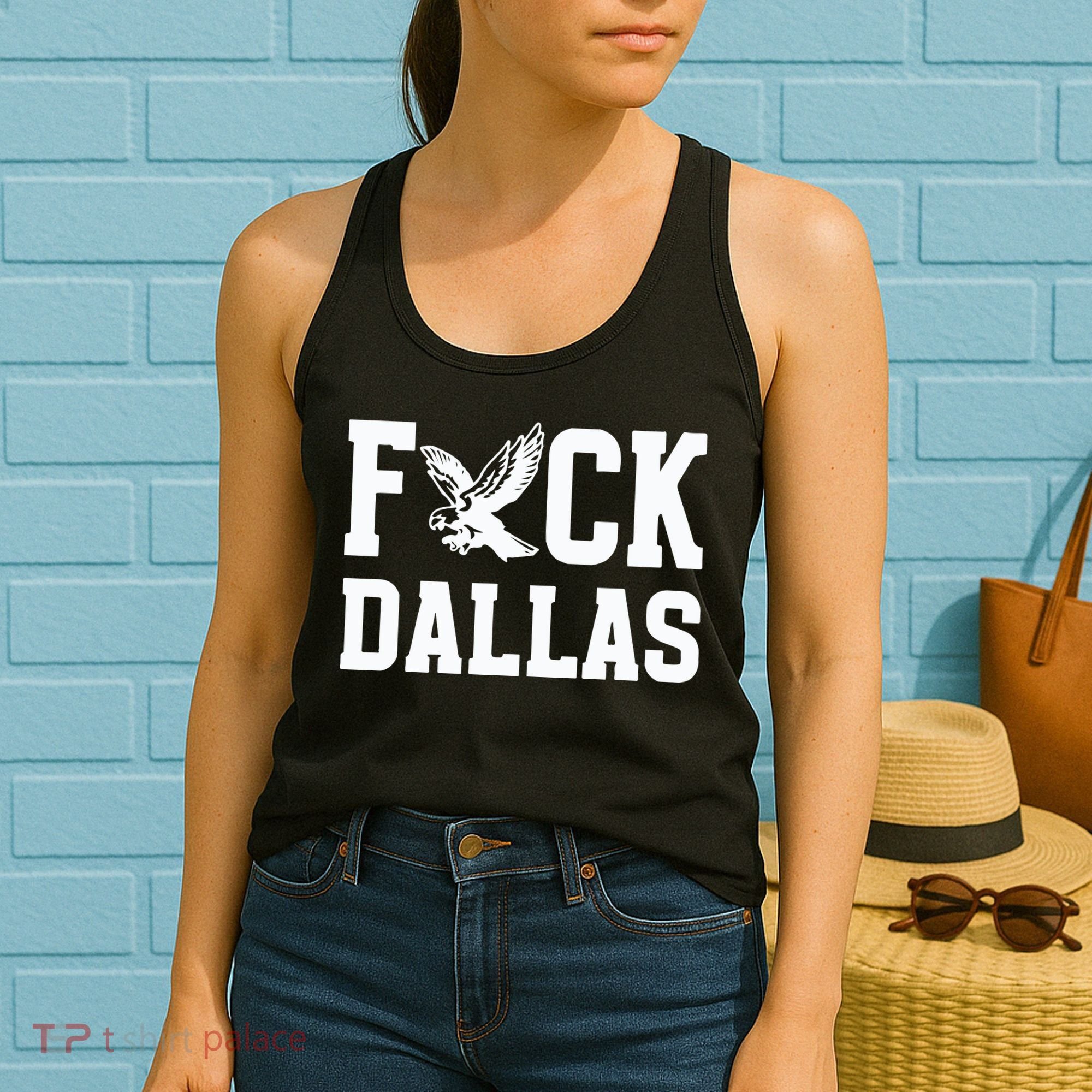 Philadelphia Football Fuck Dallas Women's Tank Top
