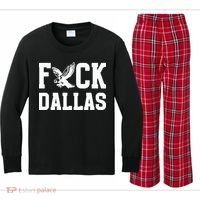 Philadelphia Football Fuck Dallas Kids Long Sleeve Plaid Pajama Set thumb 0