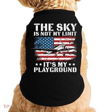 Pilot Funny Flying Aviation Doggie Tank