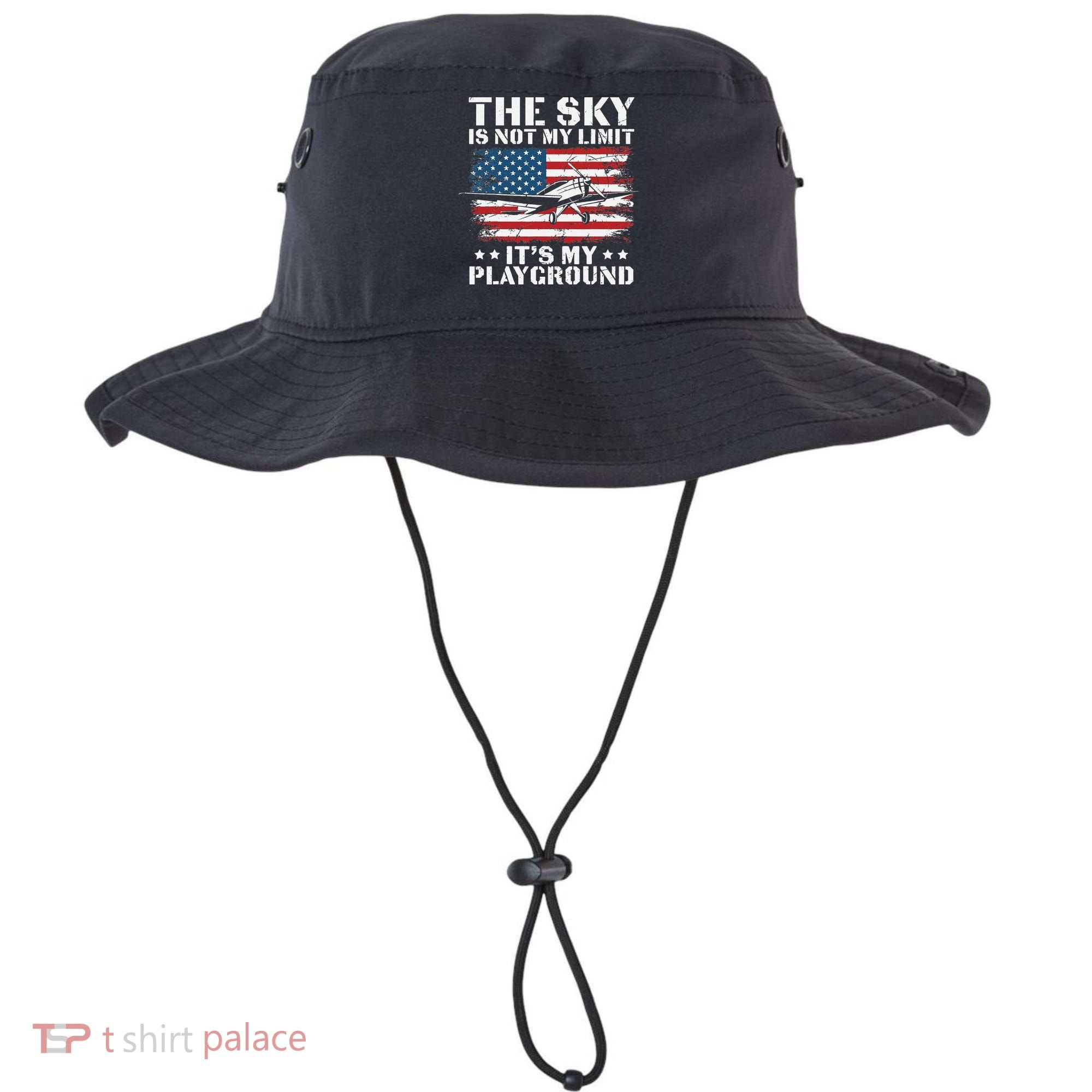 Pilot Funny Flying Aviation Bucket Hat