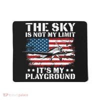 Pilot Funny Flying Aviation Mousepad thumb 0