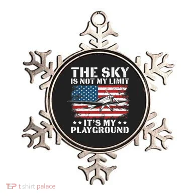 Pilot Funny Flying Aviation Ornament