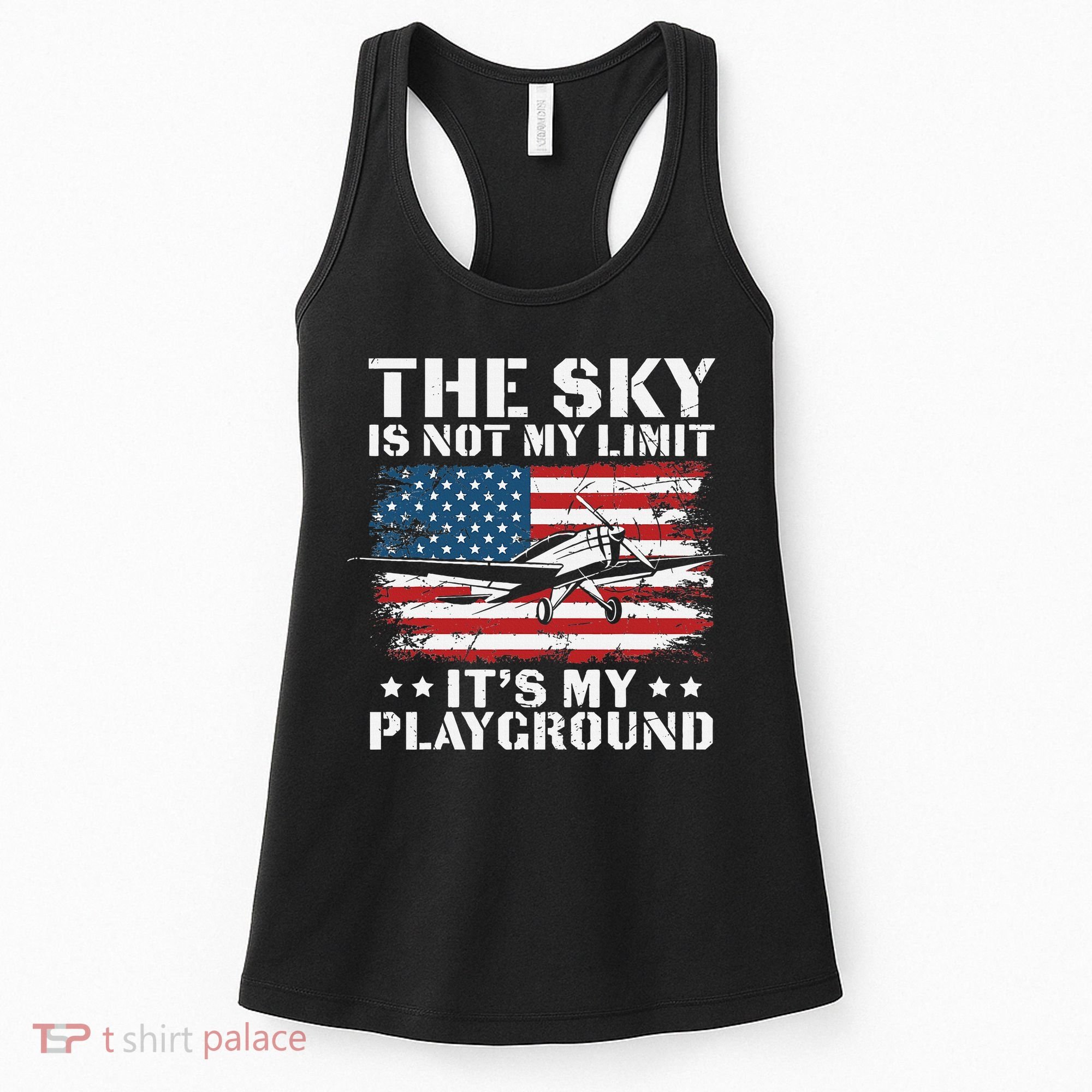 Pilot Funny Flying Aviation Women's Tank Top