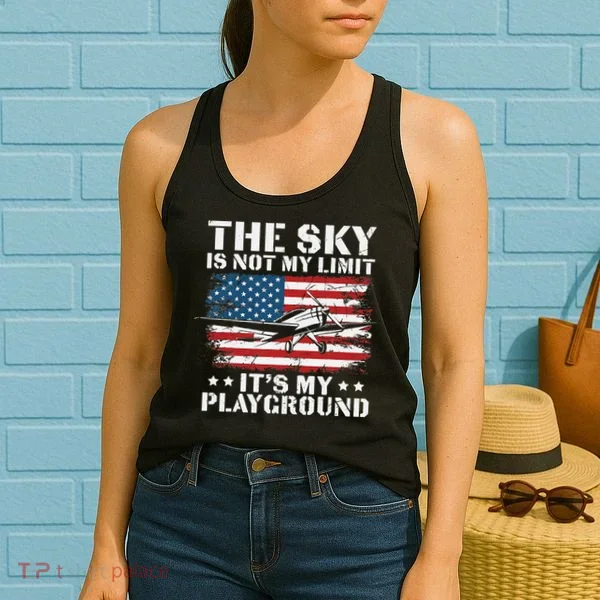 Pilot Funny Flying Aviation Women's Tank Top