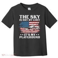 Pilot Funny Flying Aviation Toddler T-Shirt thumb 0