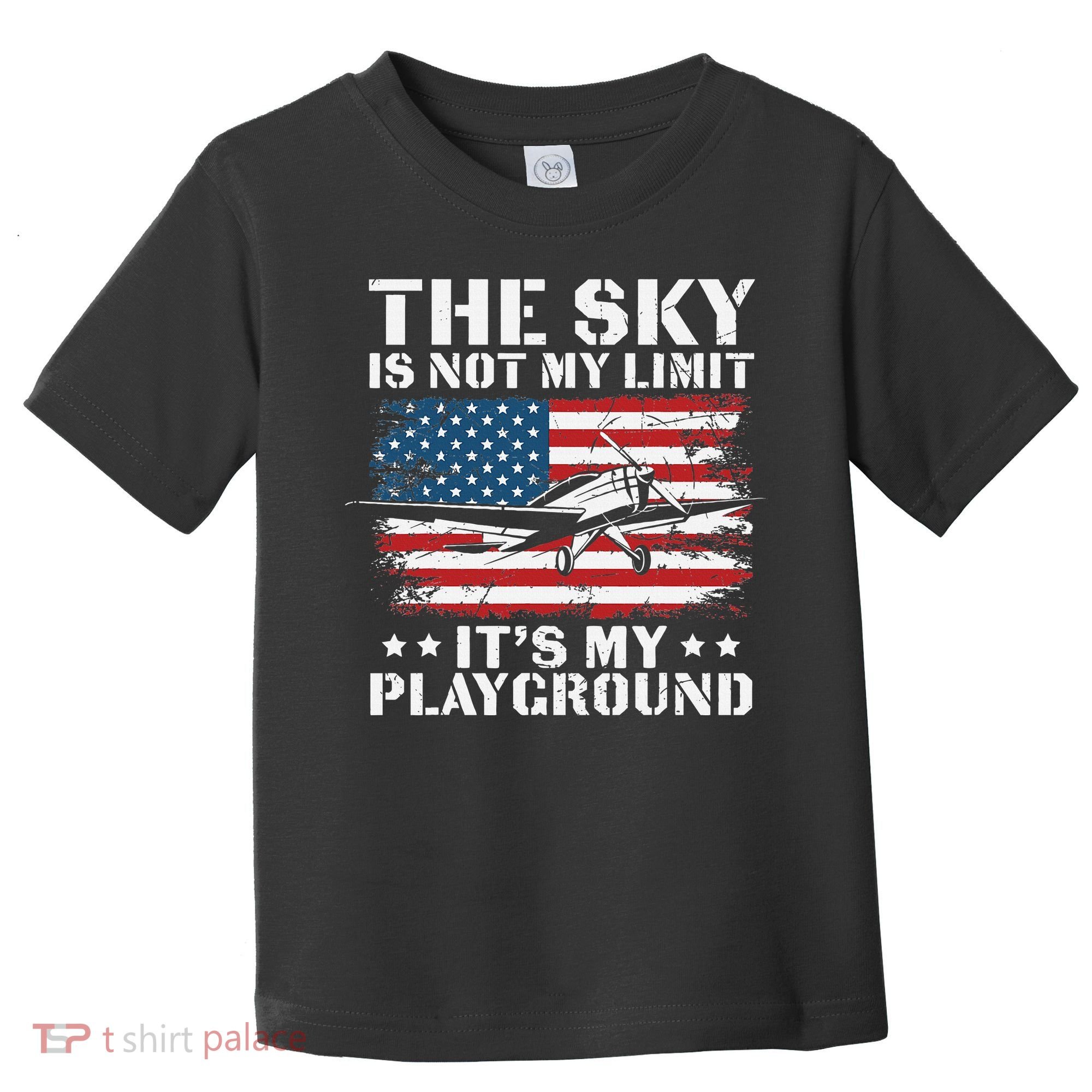 Pilot Funny Flying Aviation Toddler T-Shirt