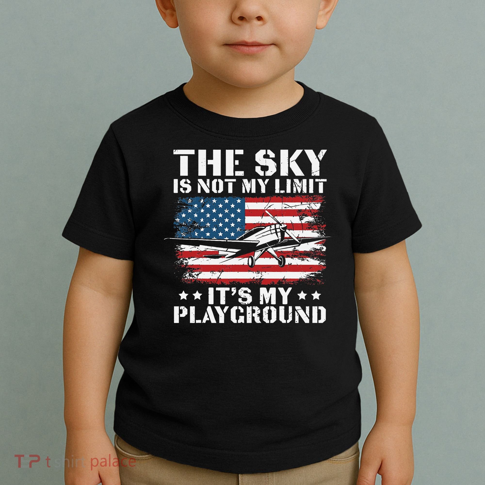 Pilot Funny Flying Aviation Toddler T-Shirt