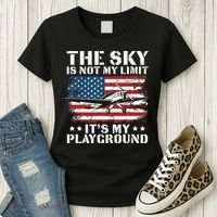 Pilot Funny Flying Aviation Women's T-Shirt thumb 3