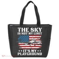 Pilot Funny Flying Aviation Tote Bag thumb 0