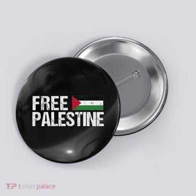 Palestine Flag Free Palestine Button