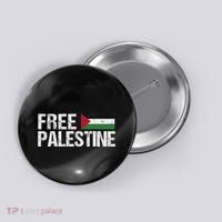 Palestine Flag Free Palestine Button thumb 0