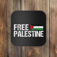 Palestine Flag Free Palestine Coaster thumb 0