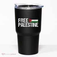 Palestine Flag Free Palestine Tumbler thumb 0