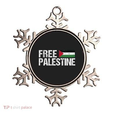 Palestine Flag Free Palestine Ornament