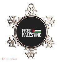 Palestine Flag Free Palestine Ornament thumb 0