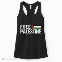 Palestine Flag Free Palestine Women's Tank Top thumb 0