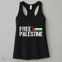 Palestine Flag Free Palestine Women's Tank Top thumb 3