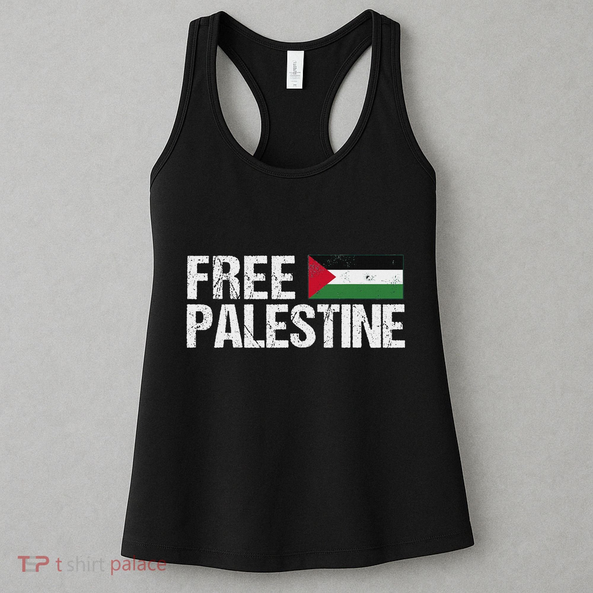Palestine Flag Free Palestine Women's Tank Top