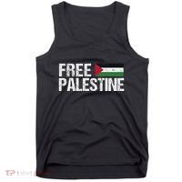 Palestine Flag Free Palestine Tank Top thumb 0