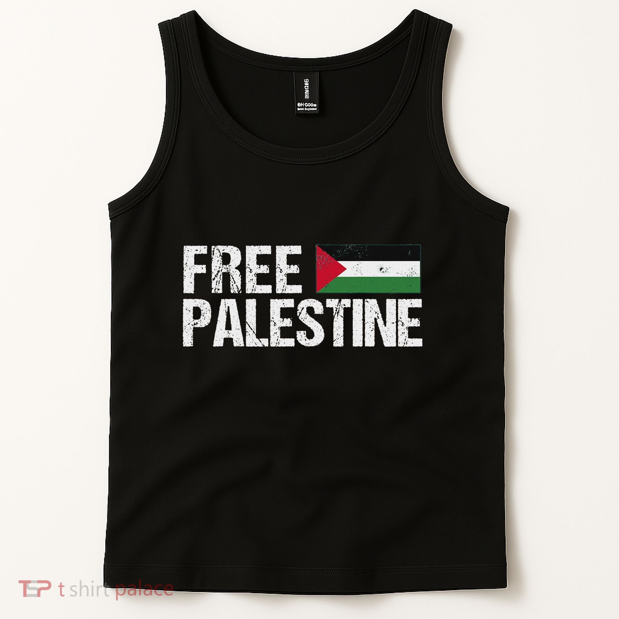 Palestine Flag Free Palestine Tank Top