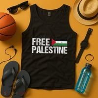 Palestine Flag Free Palestine Tank Top thumb 4