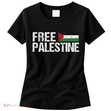Palestine Flag Free Palestine Women's T-Shirt