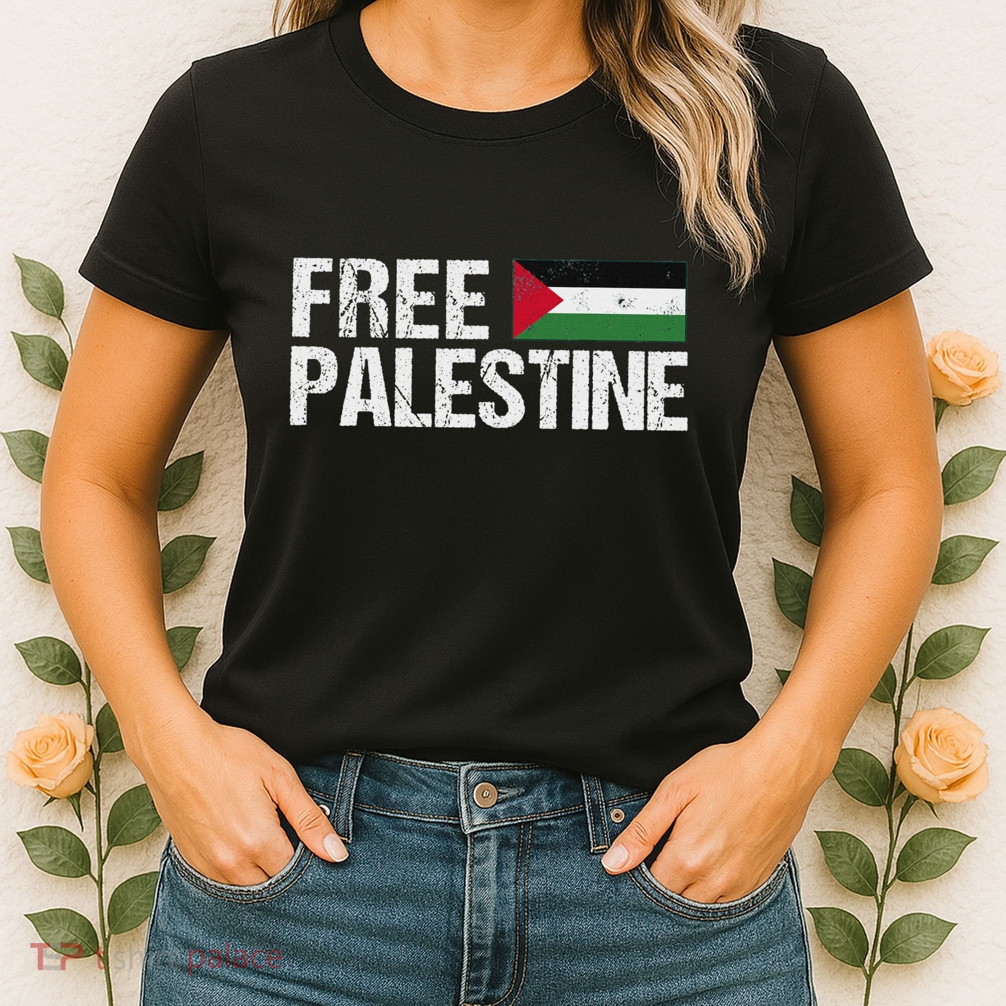 Palestine Flag Free Palestine Women's T-Shirt
